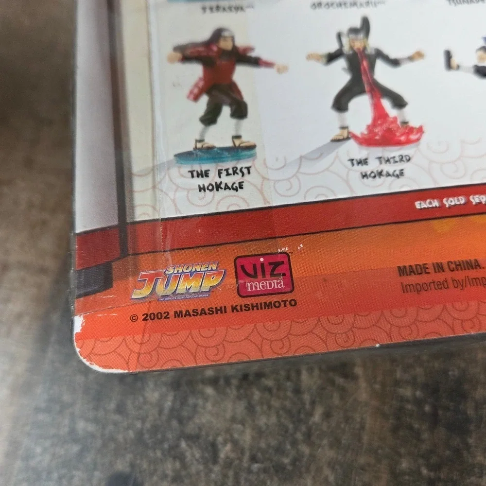 Mattel Naruto Itachi vs Sasuke Kakashi Poseable Action Figure Set‎ 2007 NIB